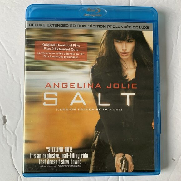 Salt (Blu-ray Disc, 2010, Canadian Unrated Deluxe Extended Edition) - Picture 1 of 3
